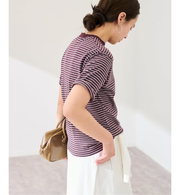 FRAMeWORK「≪予約≫Healthknit/ヘルスニット classic border cn ss」|Tシャツ・カットソー|