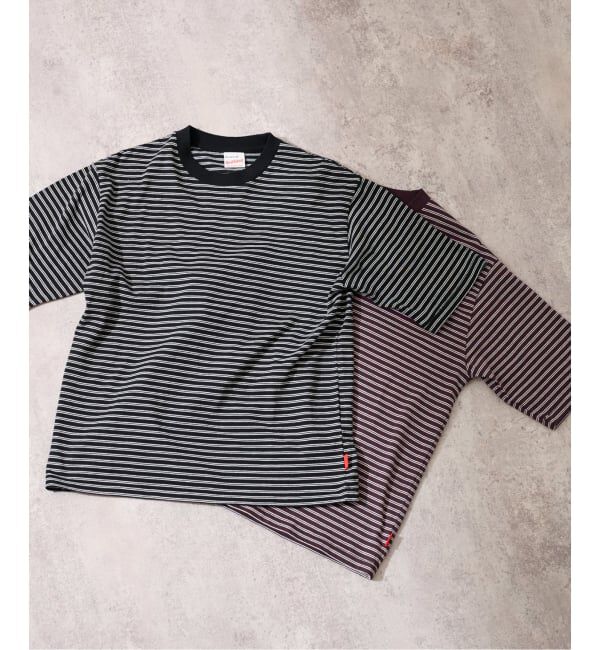 FRAMeWORK「≪予約≫Healthknit/ヘルスニット classic border cn ss」|Tシャツ・カットソー|