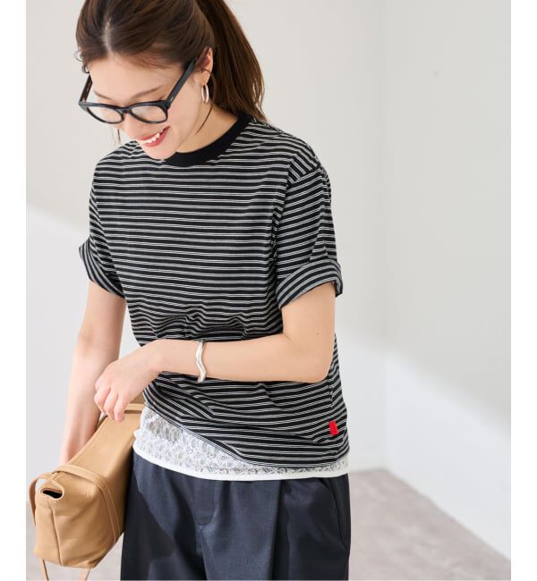 FRAMeWORK「≪予約≫Healthknit/ヘルスニット classic border cn ss」|Tシャツ・カットソー|