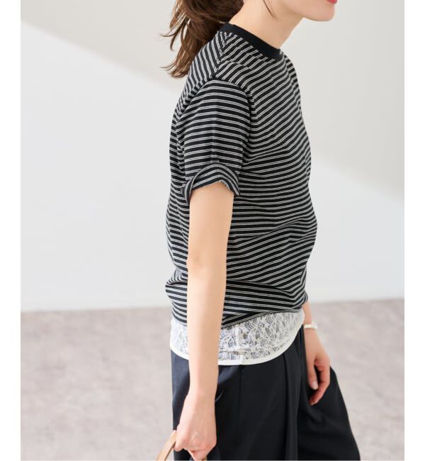 FRAMeWORK「≪予約≫Healthknit/ヘルスニット classic border cn ss」|Tシャツ・カットソー|