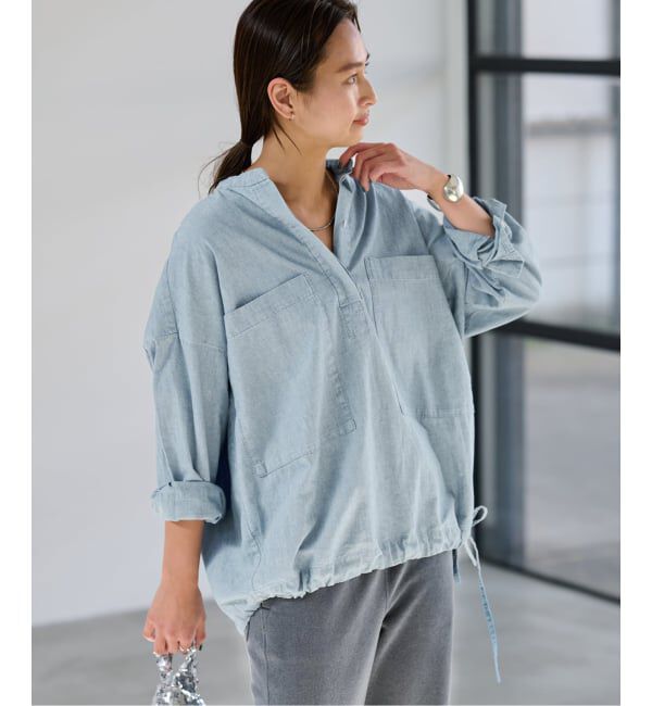 FRAMeWORK「≪WEB限定 /追加予約≫ダンガリードロストシャツ 2」|シャツ・ブラウス|