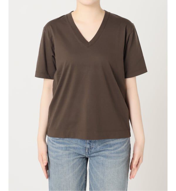 FRAMeWORK「≪追加予約≫LOEFF/ロエフ 別注 Vネック TEE」|Tシャツ・カットソー|