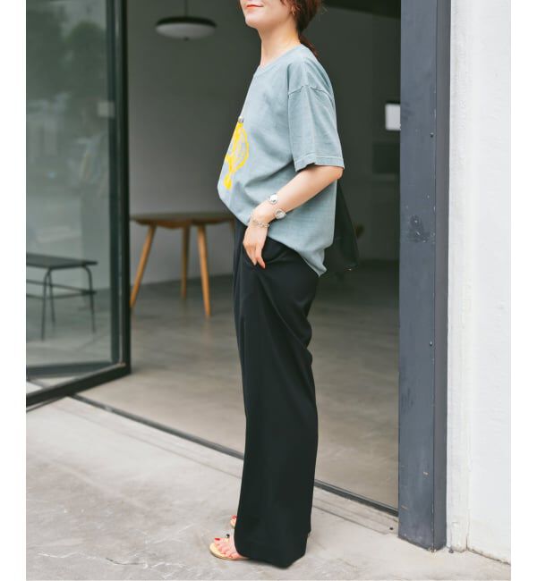 Spick and Span「《新色有り / 追加予約》ドライストレッチイージーパンツ」|スラックス|