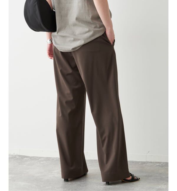 Spick and Span「《新色有り / 追加予約》ドライストレッチイージーパンツ」|スラックス|