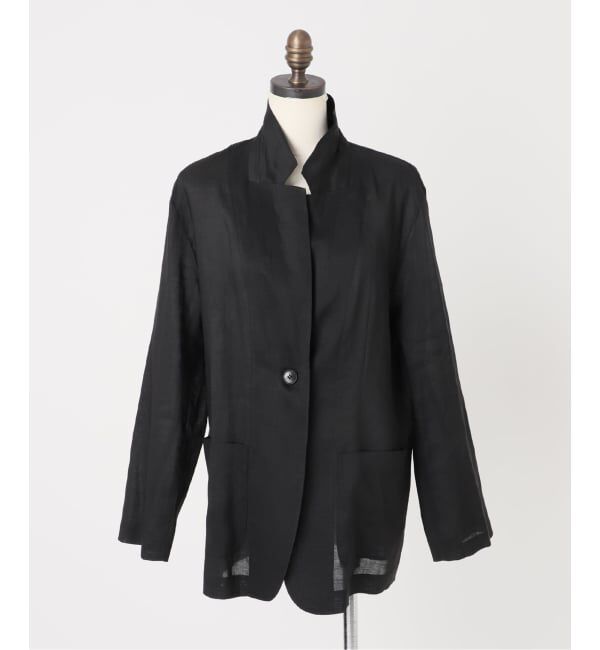 Spick and Span「《手洗い可 / 追加予約》ラミーミックスシアージャケット」|テーラードジャケット|