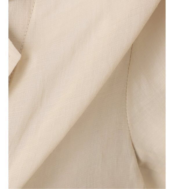 Spick and Span「《手洗い可 / 追加予約》ラミーミックスシアージャケット」|テーラードジャケット|