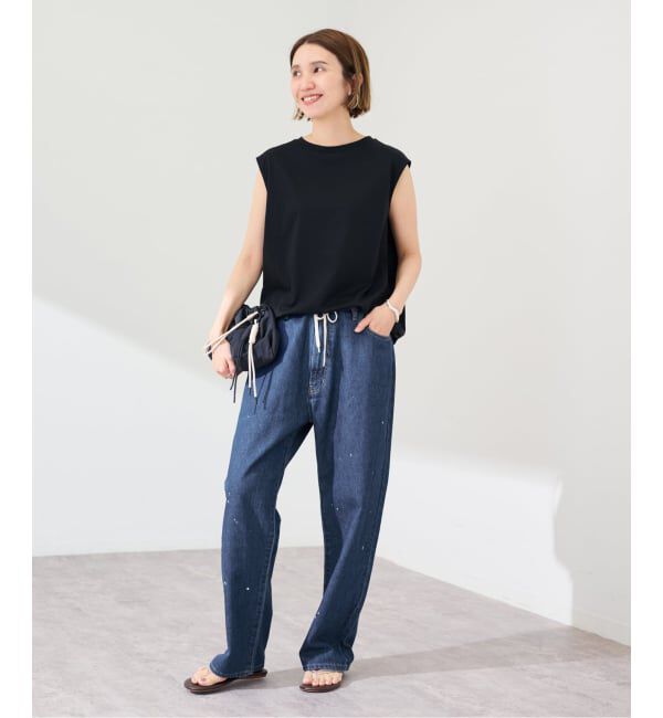 FRAMeWORK「≪予約≫JOHNBULL/ジョンブル デニムワイドイージーパンツ」|デニム|