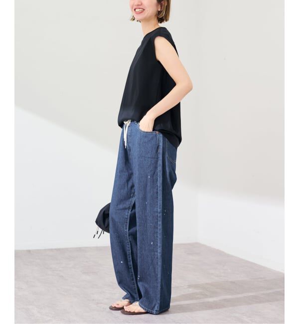 FRAMeWORK「≪予約≫JOHNBULL/ジョンブル デニムワイドイージーパンツ」|デニム|