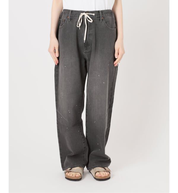 FRAMeWORK「≪予約≫JOHNBULL/ジョンブル デニムワイドイージーパンツ」|デニム|