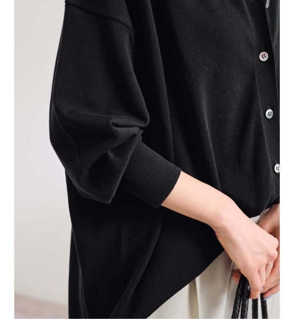 FRAMeWORK「≪一部カラーWEB限定 / 追加予約≫CO/AceワイドVネックカーディガン」|カーディガン|