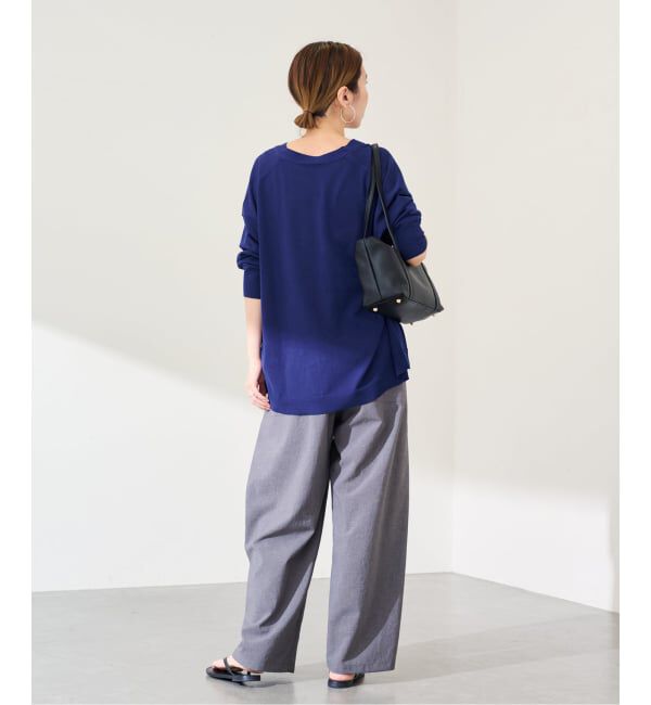 FRAMeWORK「≪一部カラーWEB限定 / 追加予約≫CO/AceワイドVネックカーディガン」|カーディガン|