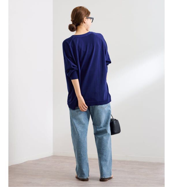 FRAMeWORK「≪一部カラーWEB限定 / 追加予約≫CO/AceワイドVネックカーディガン」|カーディガン|