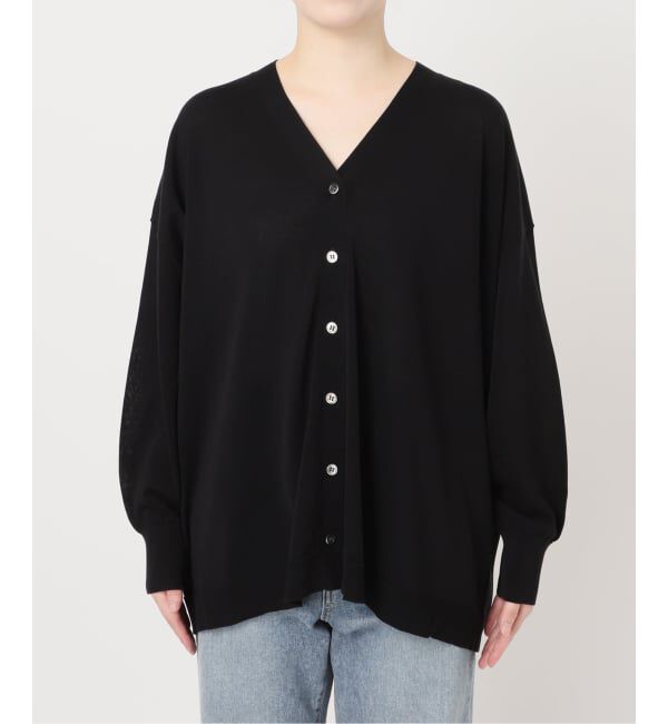 FRAMeWORK「≪一部カラーWEB限定 / 追加予約≫CO/AceワイドVネックカーディガン」|カーディガン|