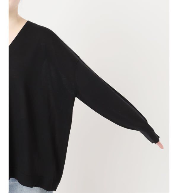 FRAMeWORK「≪一部カラーWEB限定 / 追加予約≫CO/AceワイドVネックカーディガン」|カーディガン|