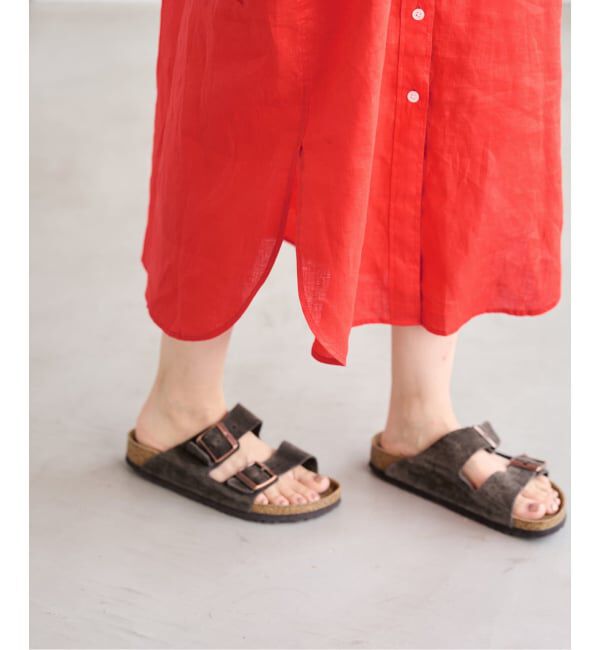 FRAMeWORK「≪一部カラーWEB限定 / 追加予約≫フレンチリネンシャツワンピース」|ワンピース|