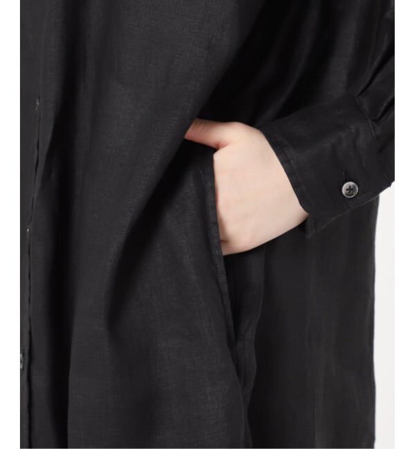 FRAMeWORK「≪一部カラーWEB限定 / 追加予約≫フレンチリネンシャツワンピース」|ワンピース|