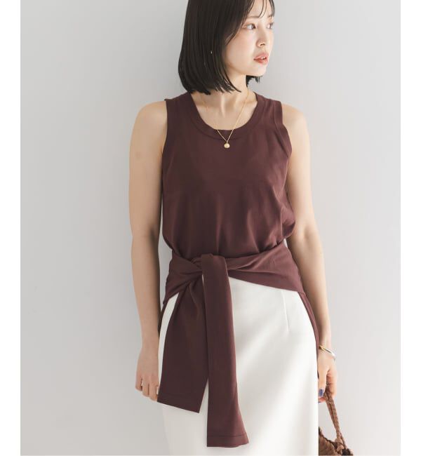 NOBLE「《予約》18G CO/PL タンク」|タンクトップ|