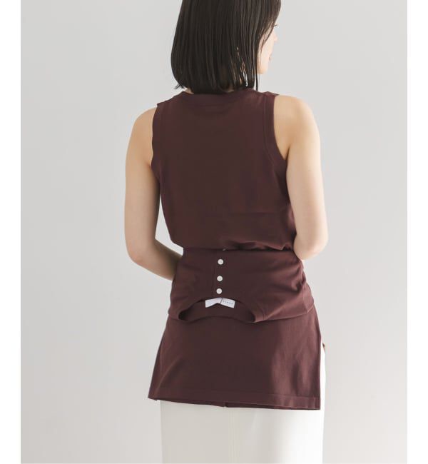 NOBLE「《予約》18G CO/PL タンク」|タンクトップ|