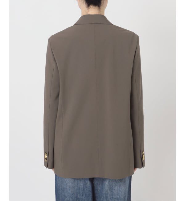 Spick and Span「《追加》プレーンウィーブダブルブレストジャケット」|テーラードジャケット|