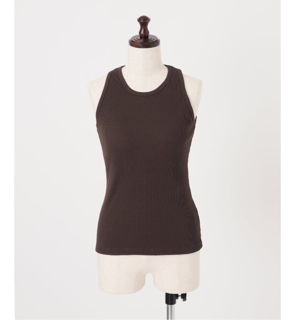 Spick and Span「《予約》カップ付きT/Cアメスリタンク」|タンクトップ|