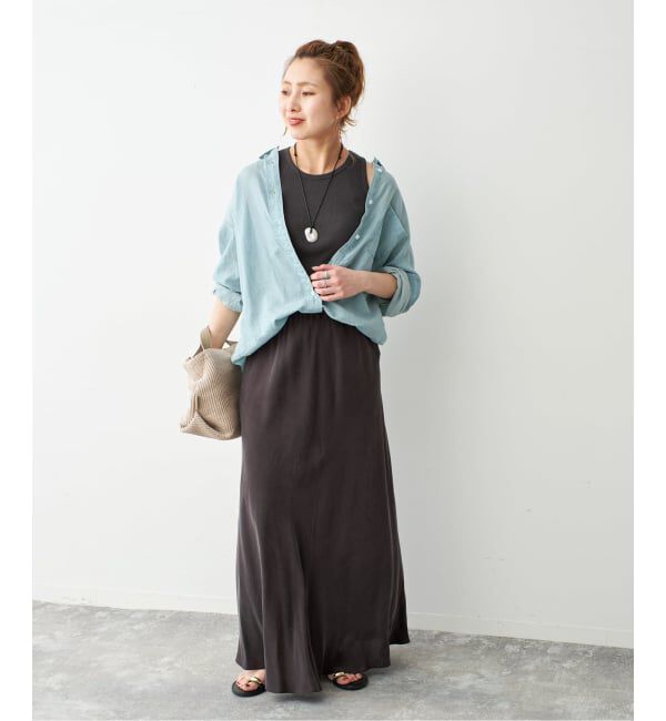 Spick and Span「《予約》カップ付きT/Cアメスリタンク」|タンクトップ|