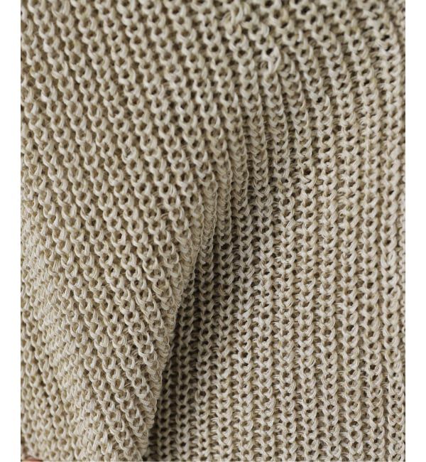 FRAMeWORK「≪WEB限定 / 追加予約≫ウォッシャブルPLリネン混2WAYニット 2」|ニット・セーター|