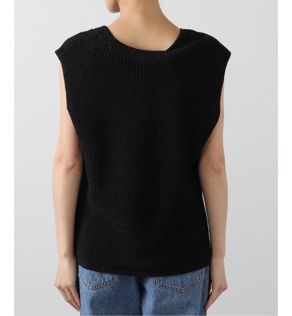 FRAMeWORK「≪WEB限定 / 追加予約≫ウォッシャブルPLリネン混2WAYニット 2」|ニット・セーター|