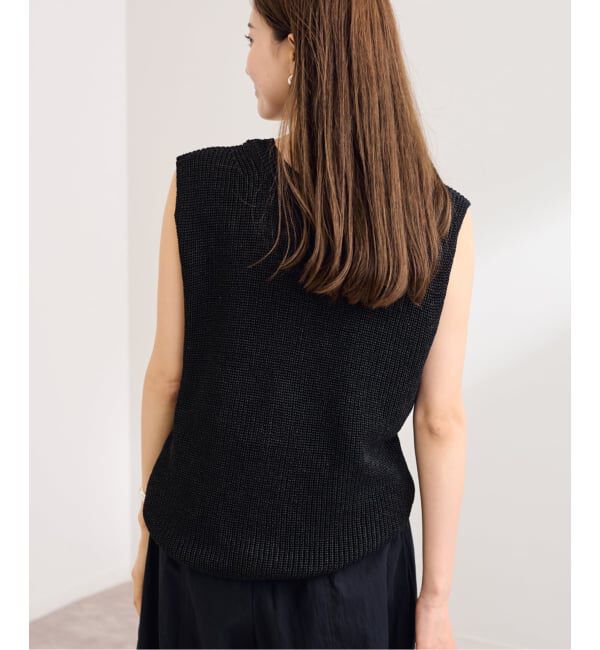 FRAMeWORK「≪WEB限定 / 追加予約≫ウォッシャブルPLリネン混2WAYニット 2」|ニット・セーター|