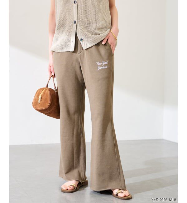 FRAMeWORK「≪予約≫MEAN MACHINE AGE MLB 別注SLACKS SWEATパンツ」|その他|