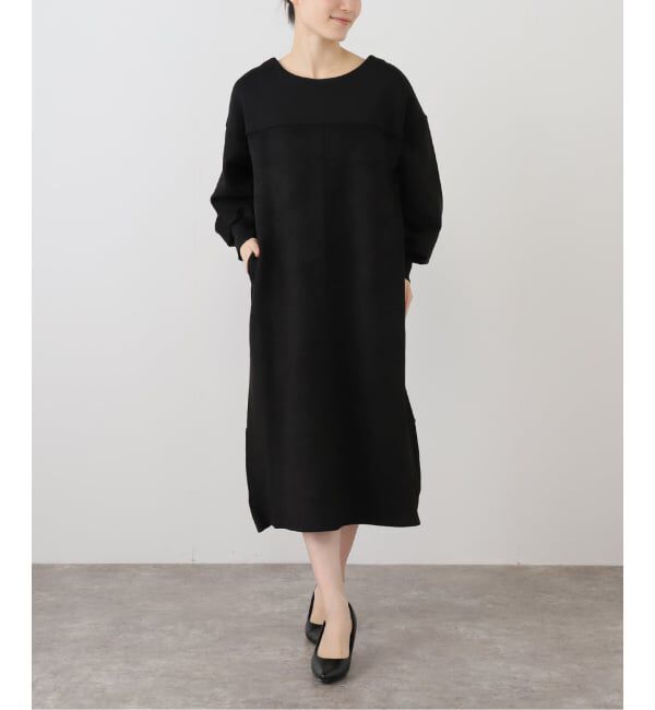  「【洗える】2WAYスエードワンピース」|ワンピース|