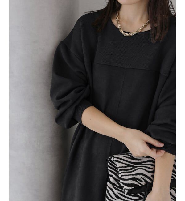  「【洗える】2WAYスエードワンピース」|ワンピース|