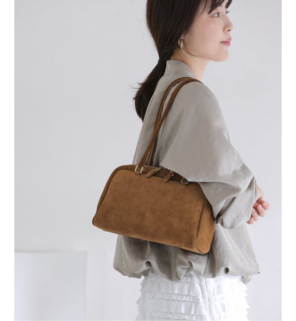  「《追加》CHRISTIAN VILLA スエードショルダートートバッグ」|トートバッグ|