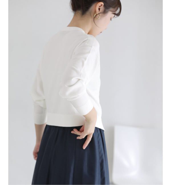  「【洗える】TORRAZZO DONNA/トラッゾドンナ ビジューカーディガン」|カーディガン|