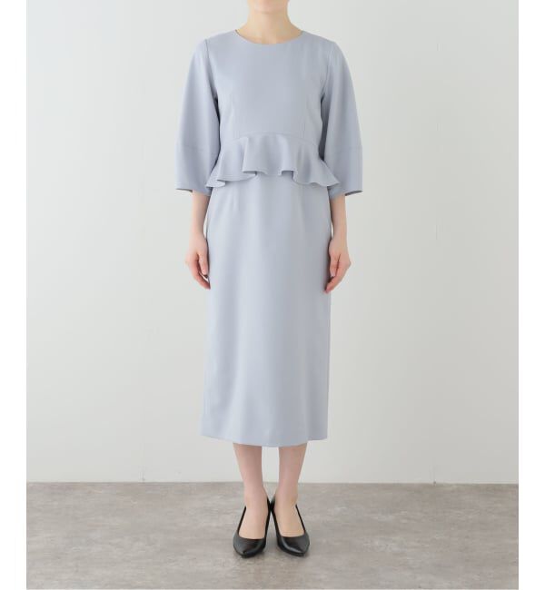  「ペプラムサックワンピース」|ワンピース|
