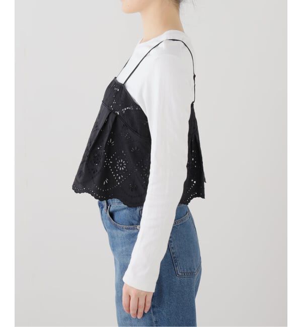  「【洗える】TICCA/ティッカ レースキャミソール」|シャツ・ブラウス|