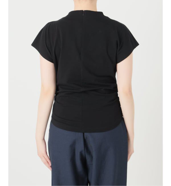  「《予約》【洗える】ドレープフレンチカットソー」|Tシャツ・カットソー|