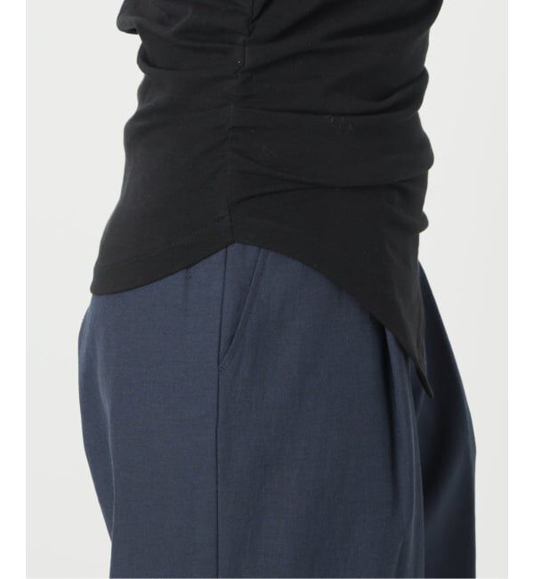  「《予約》【洗える】ドレープフレンチカットソー」|Tシャツ・カットソー|