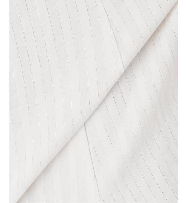  「《予約》【洗える】ラメストライプスカート」|スカート|