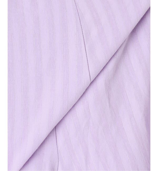  「《予約》【洗える】ラメストライプスカート」|スカート|