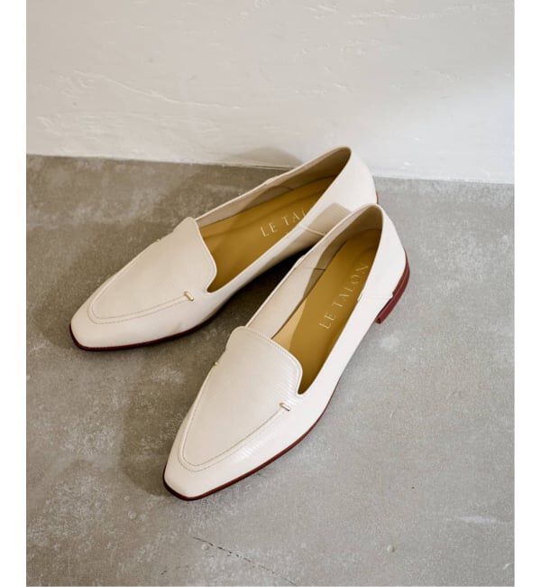  「《追加》スクエアステッチソフトローファー」|ローファー|