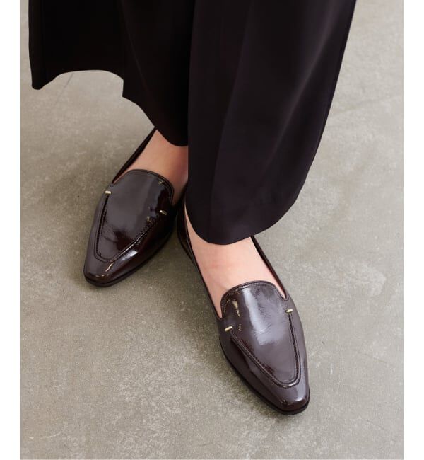  「《追加》スクエアステッチソフトローファー」|ローファー|