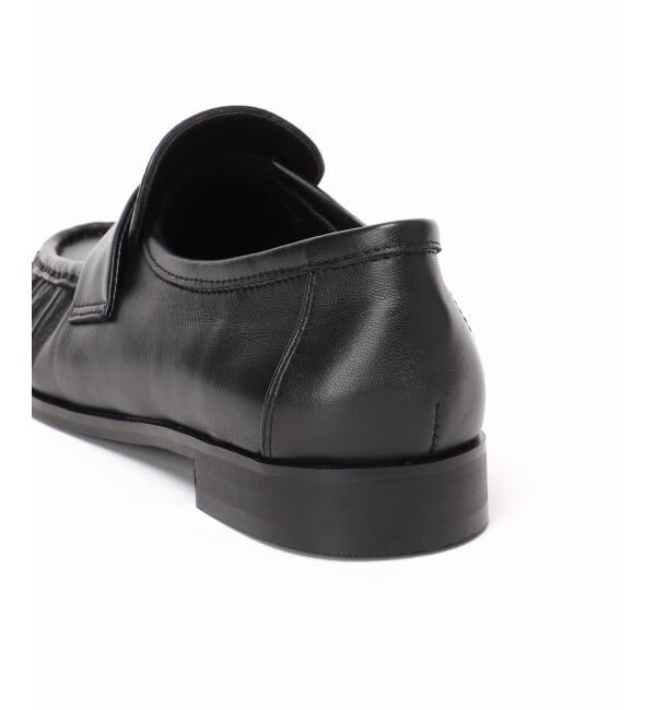  「レザーギャザーローファー」|ローファー|