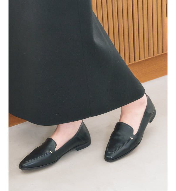  「《追加》スクエアステッチソフトローファー」|ローファー|