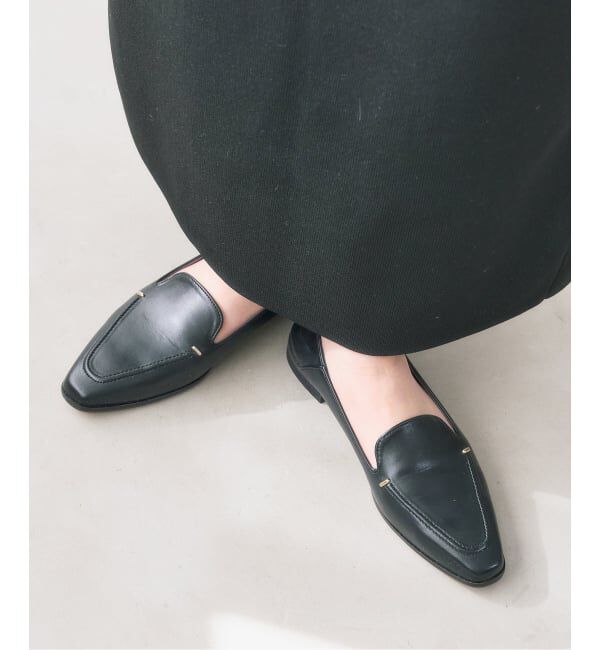  「《追加》スクエアステッチソフトローファー」|ローファー|