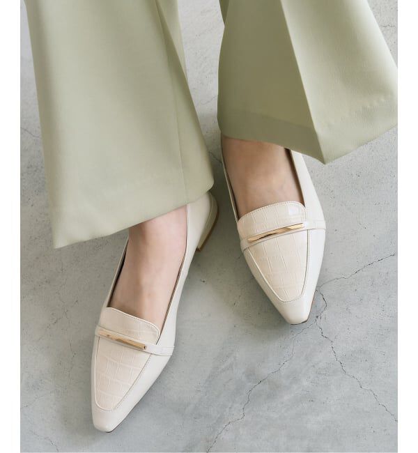  「フレンチスクエアメタルローファー」|ローファー|