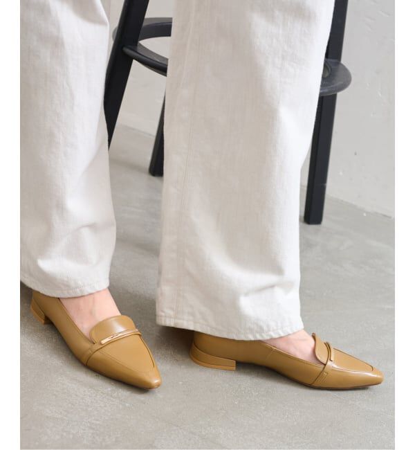  「フレンチスクエアメタルローファー」|ローファー|