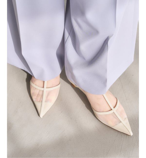  「《追加》3.5cmTストラップシアーパンプス」|パンプス|
