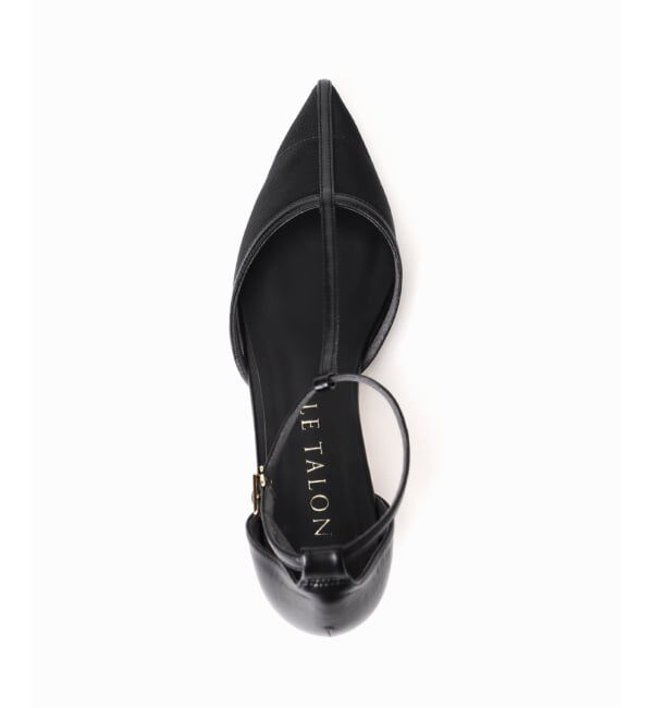  「《追加》3.5cmTストラップシアーパンプス」|パンプス|