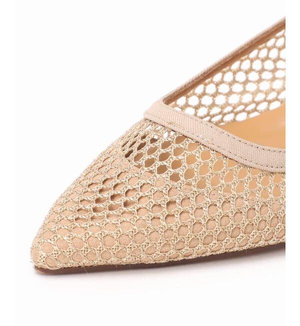 GRISE「《追加》GRISE5cmポインテッドメッシュスリングバック」|パンプス|