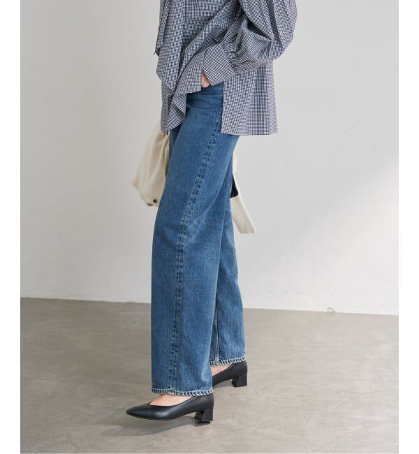  「《追加》4cmスクエアVカットパンプス」|パンプス|